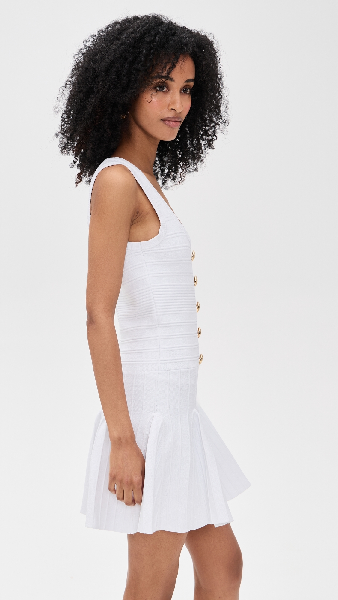 Retrofête Brooke Dress White