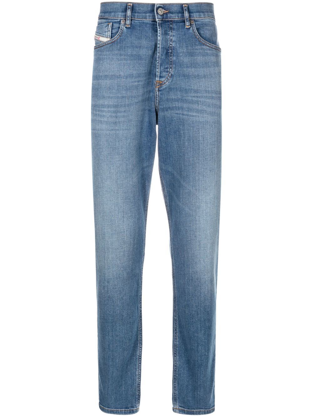 2005 skinny-cut jeans - Blue