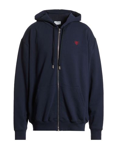Family First Milano Man Sweatshirt Navy Size S Cotton
