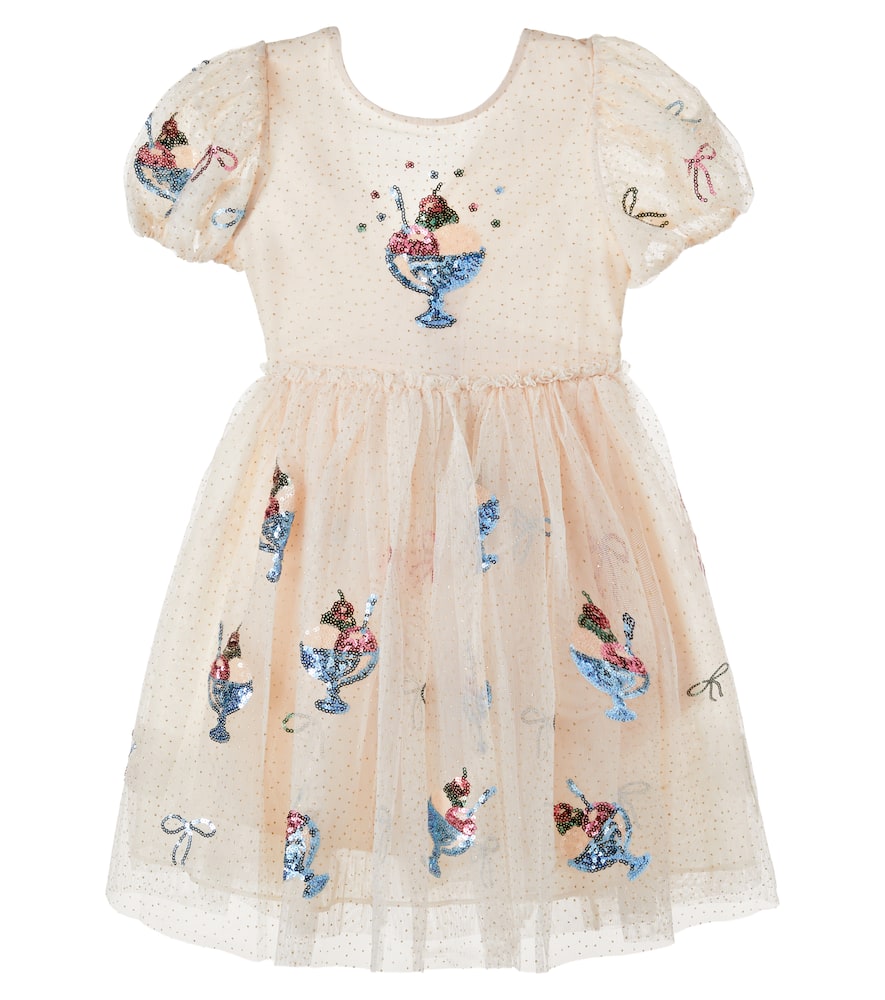Konges Sløjd Yvonne sequined tulle dress