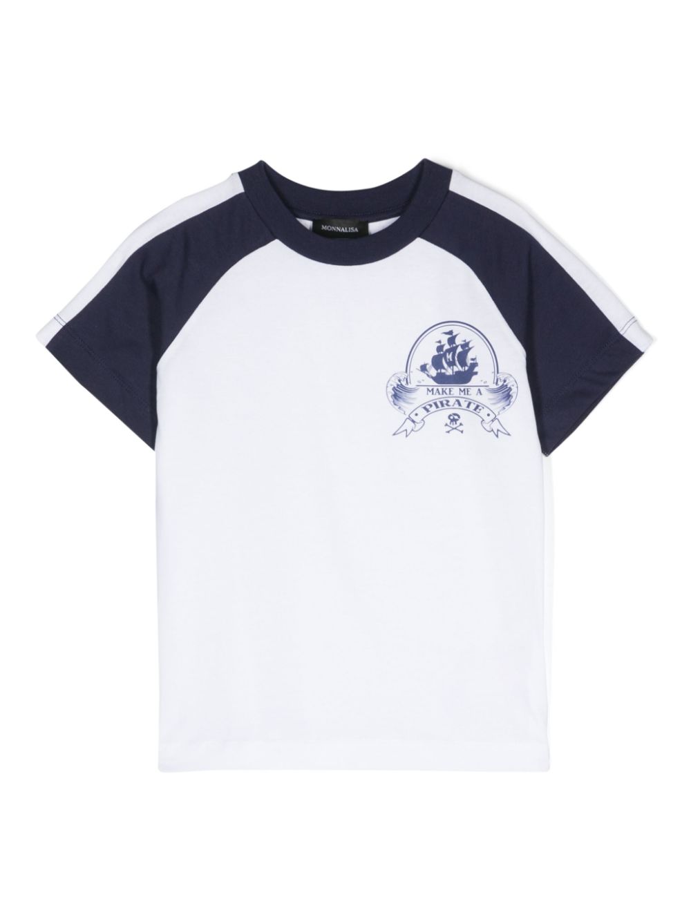 Nautical-print T-shirt - White