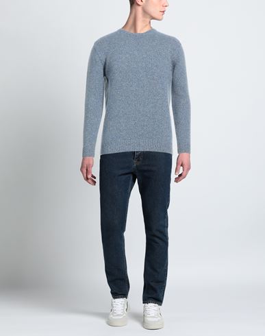 Harmont & Blaine Man Sweater Light blue Size M Cashmere