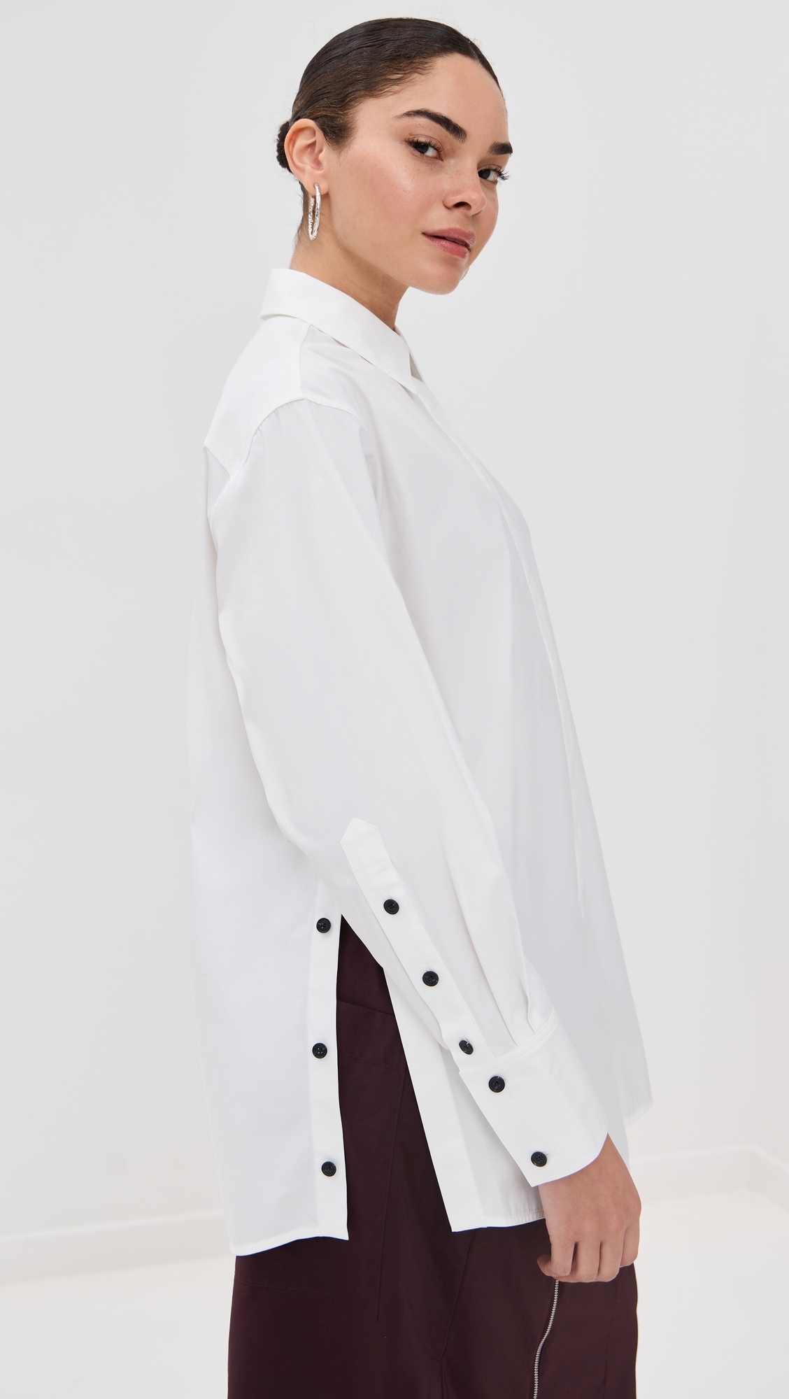 Proenza Schouler Addy Shirt White