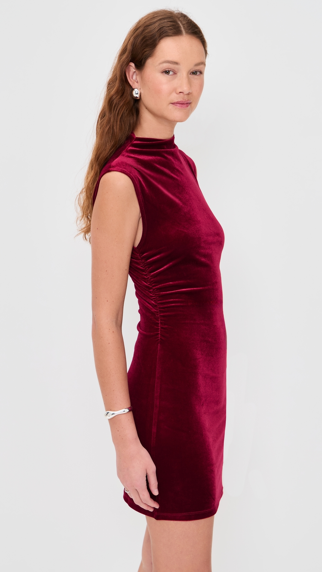 O. p.t Katia Mini Dress Burgundy