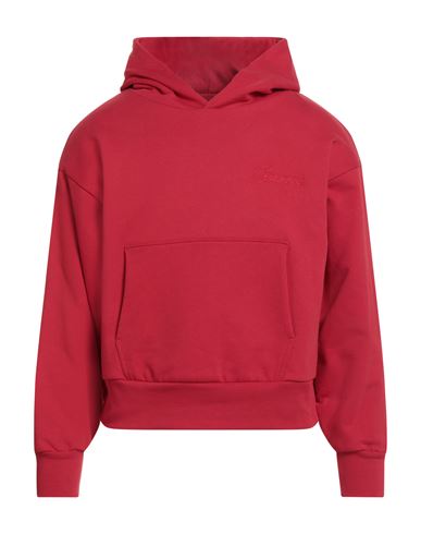 Man Sweatshirt Tomato red Size XS Cotton