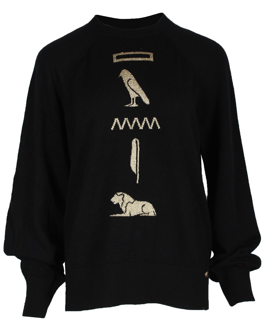 Hieroglyphic Sweater, Size Fr, 42 (Authentic Pre-Loved)