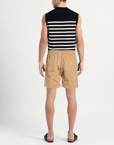 Man Shorts & Bermuda Shorts Camel Size M Organic cotton