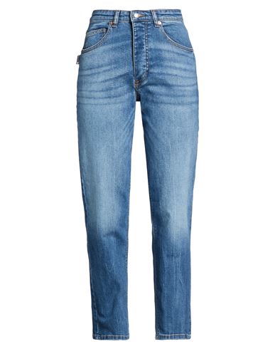 Woman Jeans Blue Size 25 Cotton, Polyester, Elastane