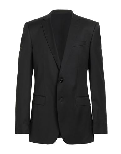 Man Blazer Black Size 44 Virgin Wool
