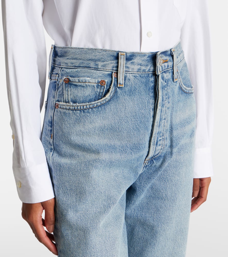 90's Pinch Waist high-rise straight jeans