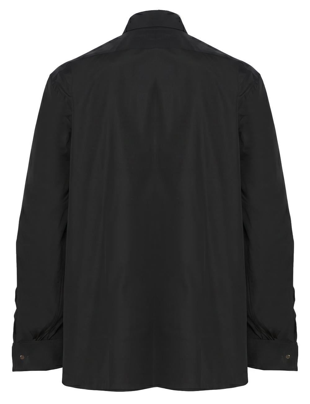 Cotton Shirt — Black