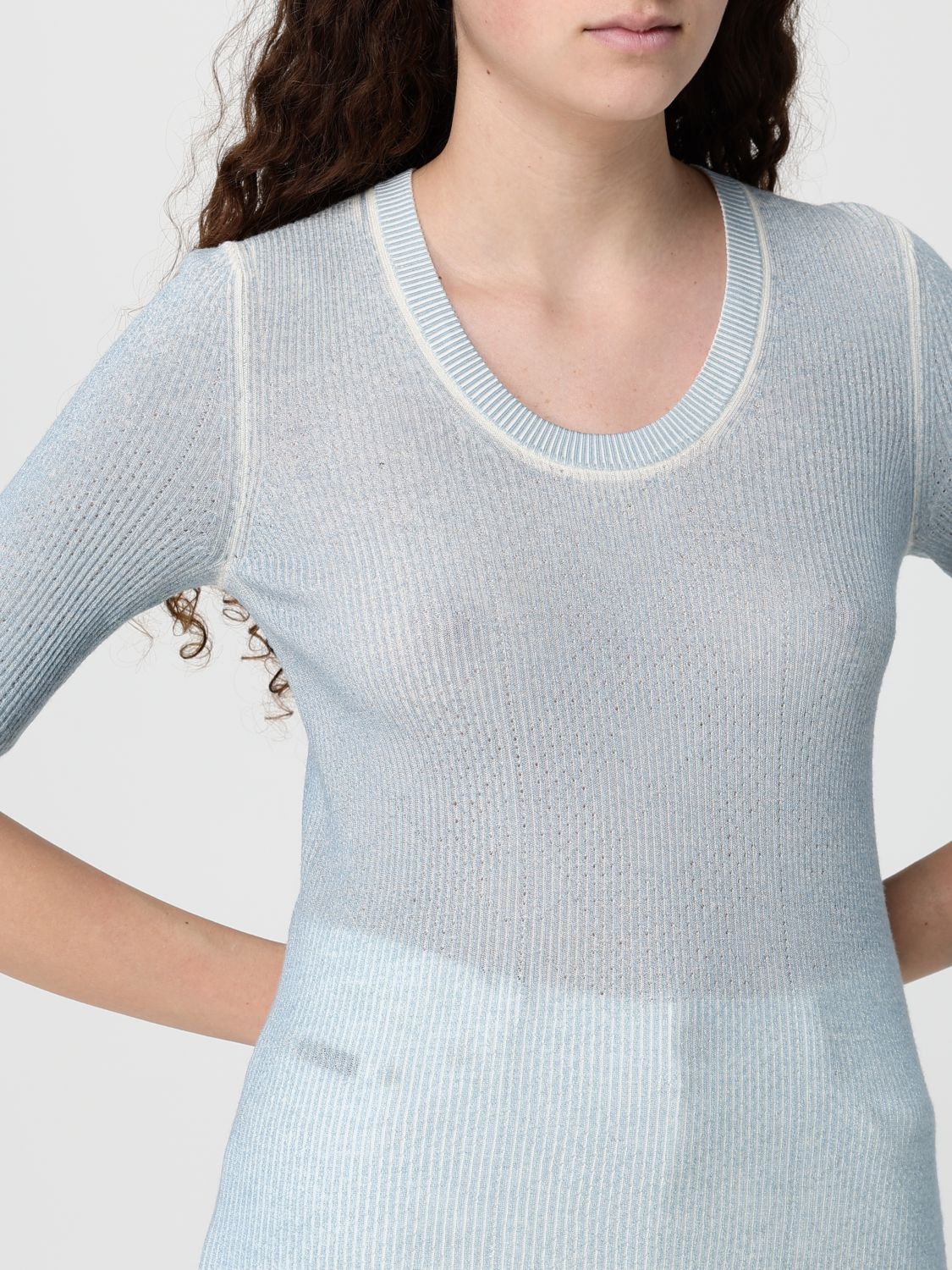 T-Shirt CHLOÉ Woman color Blue