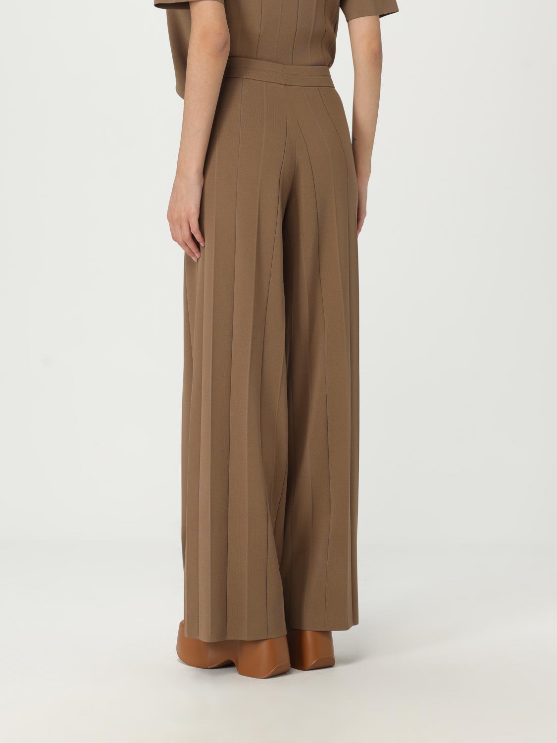 Lama high-waisted trousers - Black