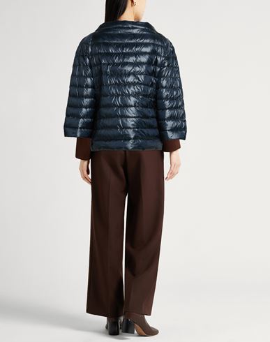Woman Puffer Navy Size 12 Polyamide