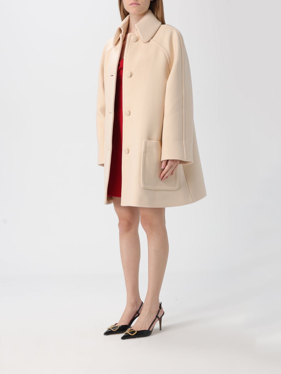 Coat Woman color Beige