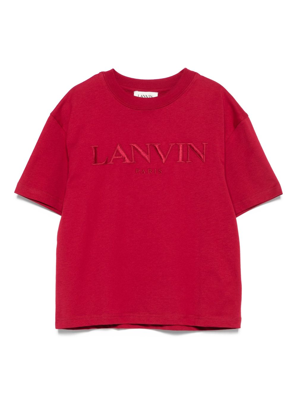 Embroidered Logo Short Sleeve Tee