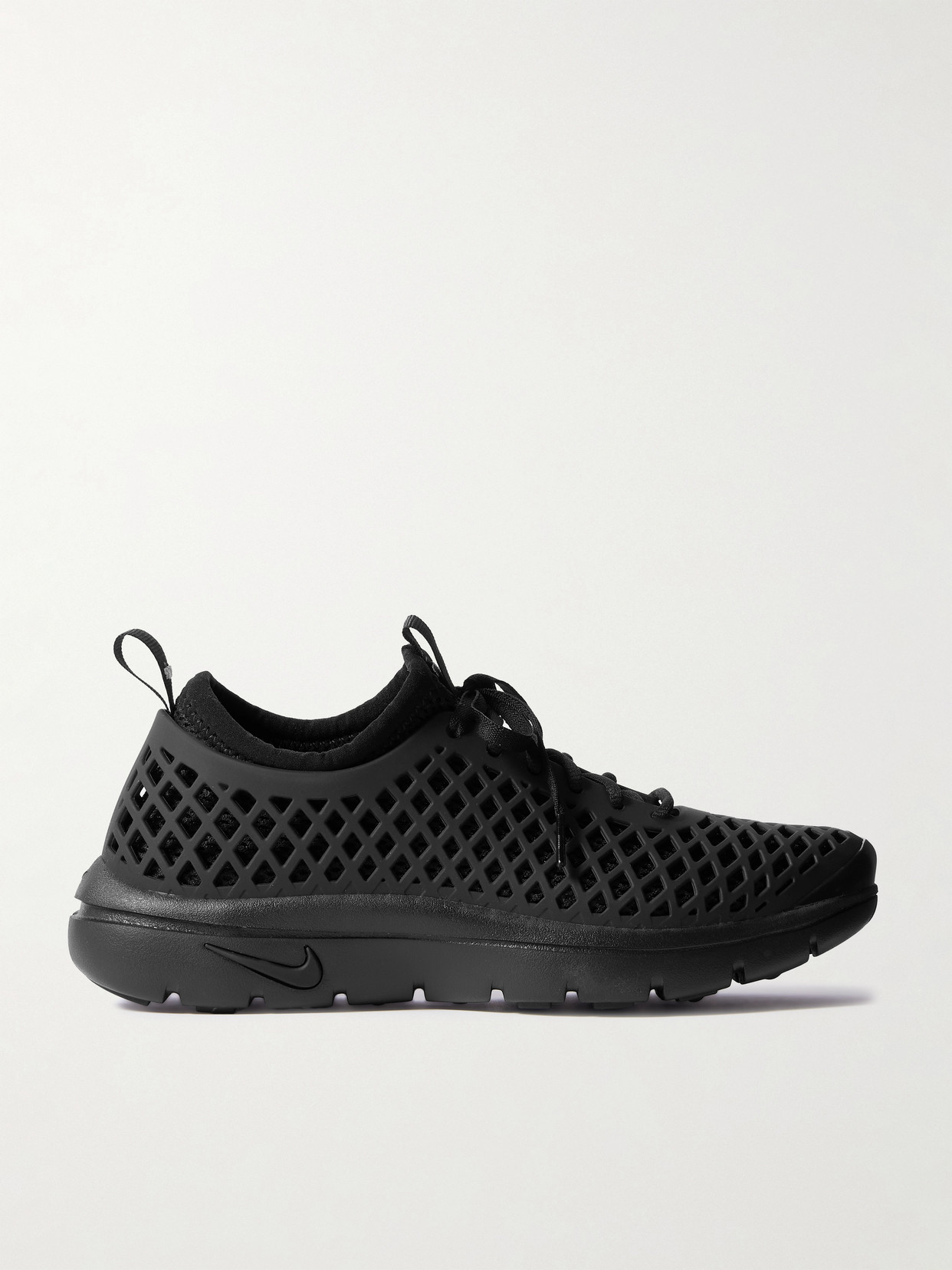 Rejuven8 Convertible Mesh And Rubber Sneakers - Black