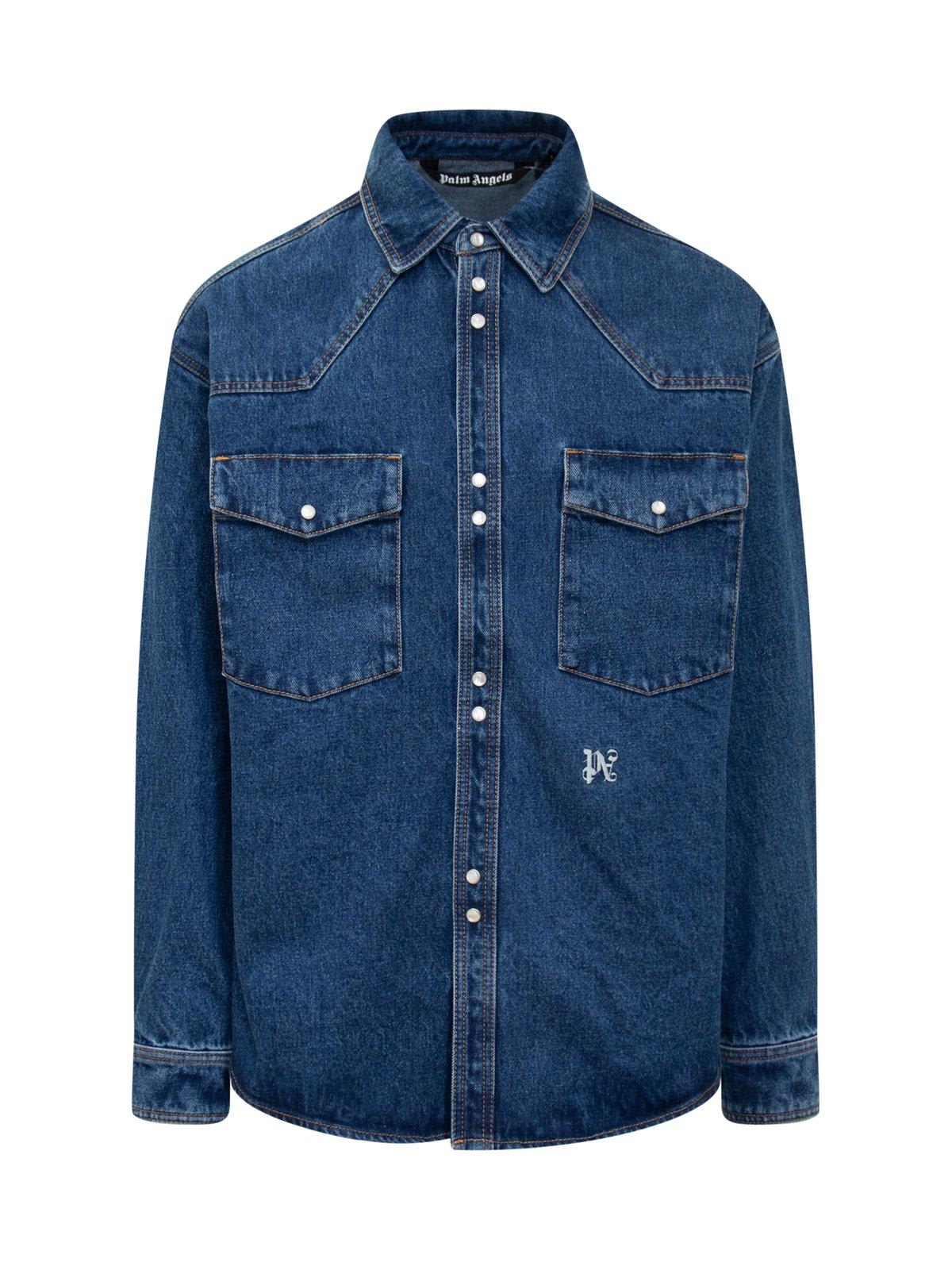- Monogram Denim Shirt