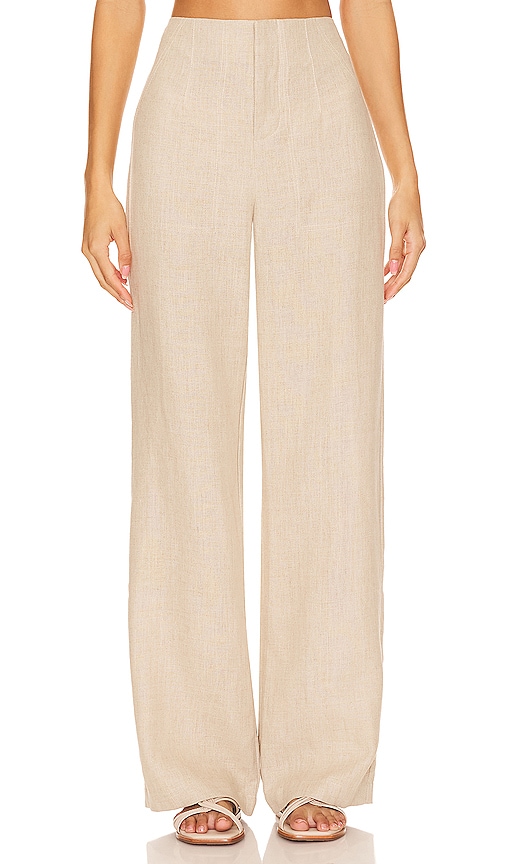 FAITHFULL THE BRAND HOSE ISOTTA in Beige. Größe XS. Also in