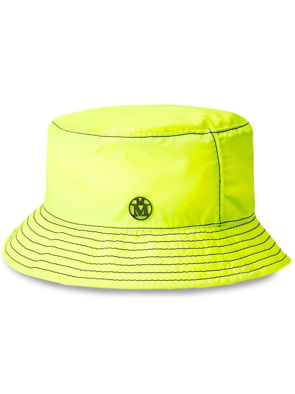 Jason logo-plaque bucket hat - Green