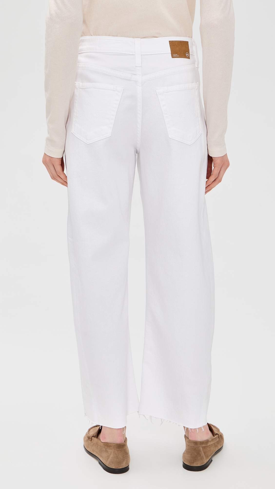 Hattie Crop Jeans GALLERY WHITE