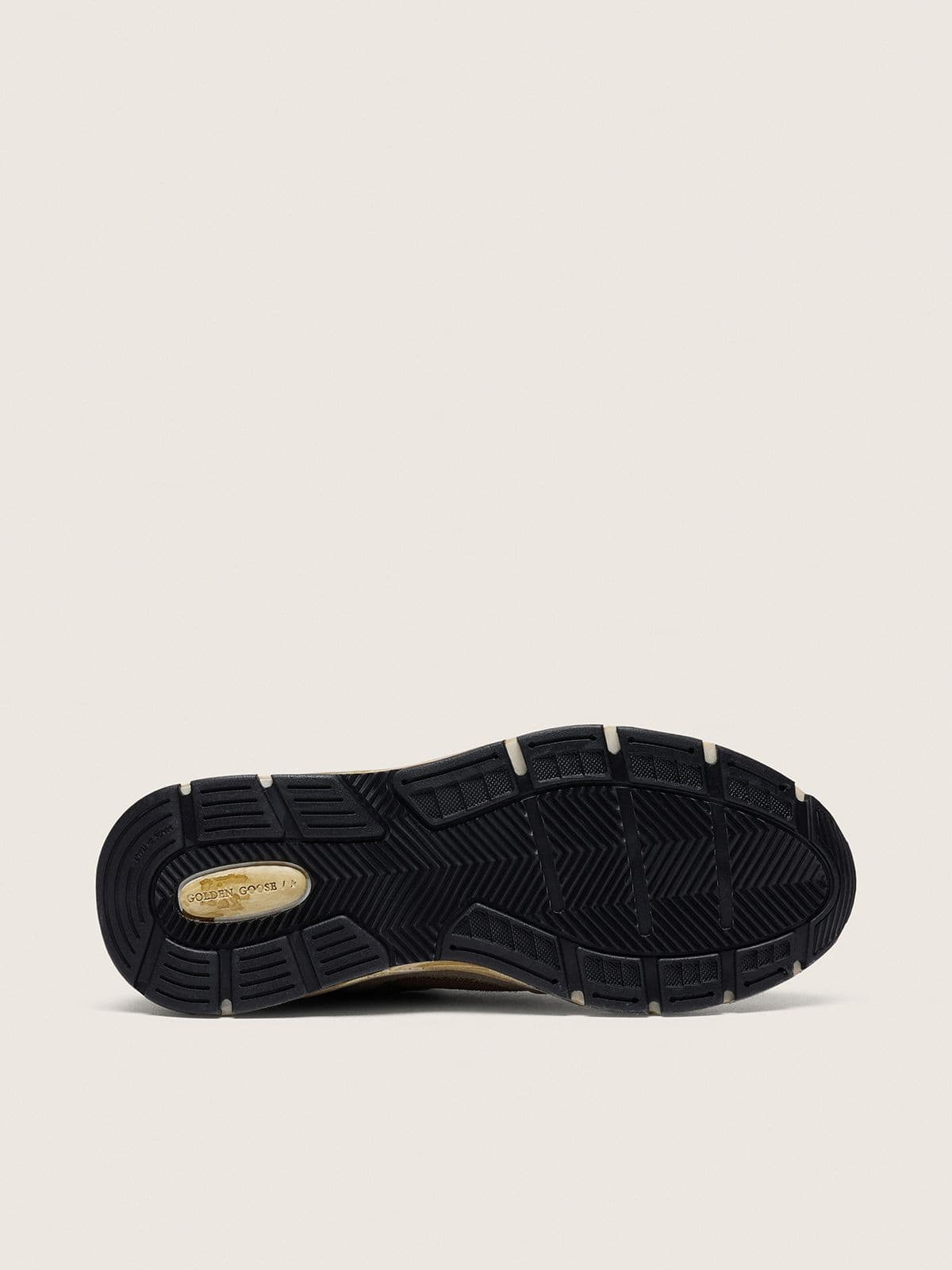 Golden Goose - Men's Dad-star In Dove-gray Suede And Silver Mesh With White Leather Star And Suede Heel Tab, Man