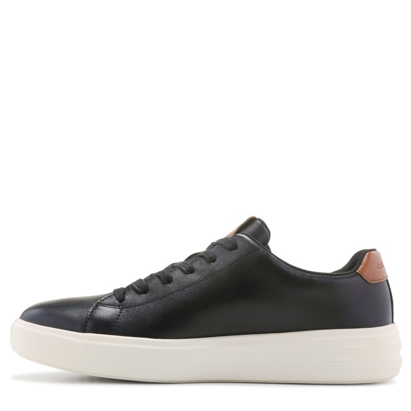 Men's Grand Plus Court Sneakers (Black/Ivory)