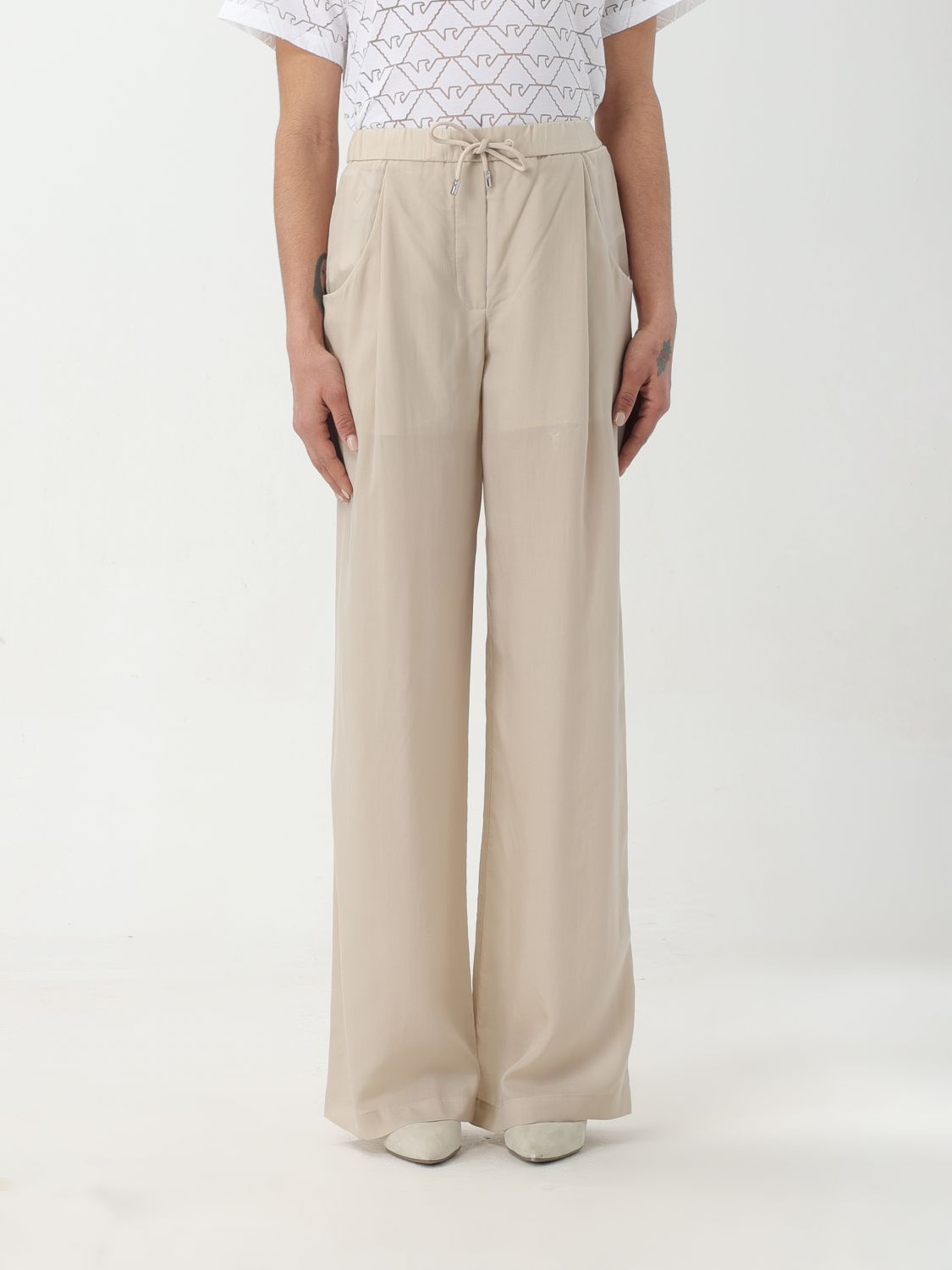 Pants Woman color Natural