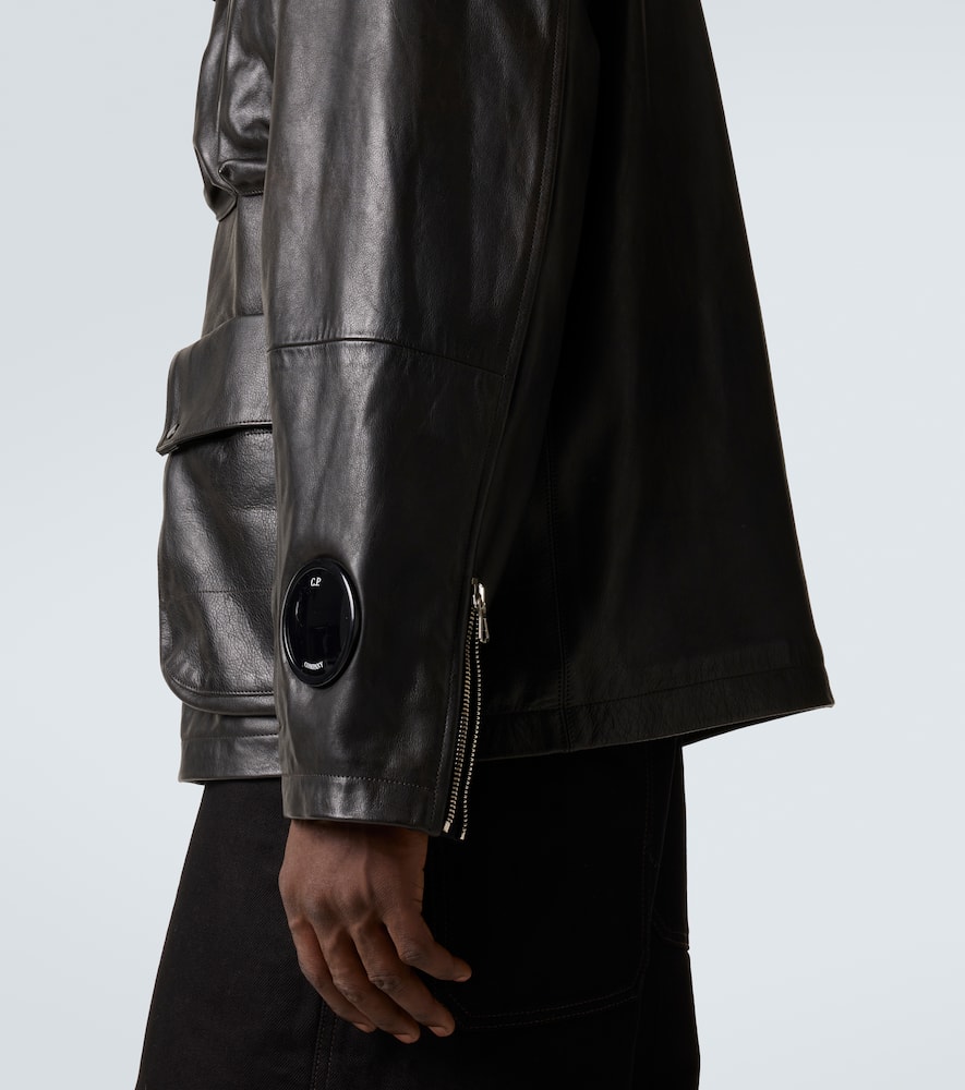 C. P. Company Lens leather jacket