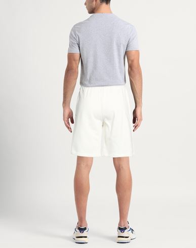 Man Shorts & Bermuda Shorts Off white Size XS Organic cotton