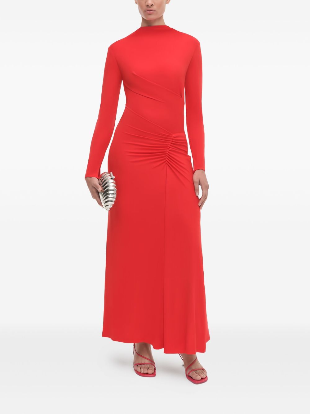 Ferrera midi dress - Red
