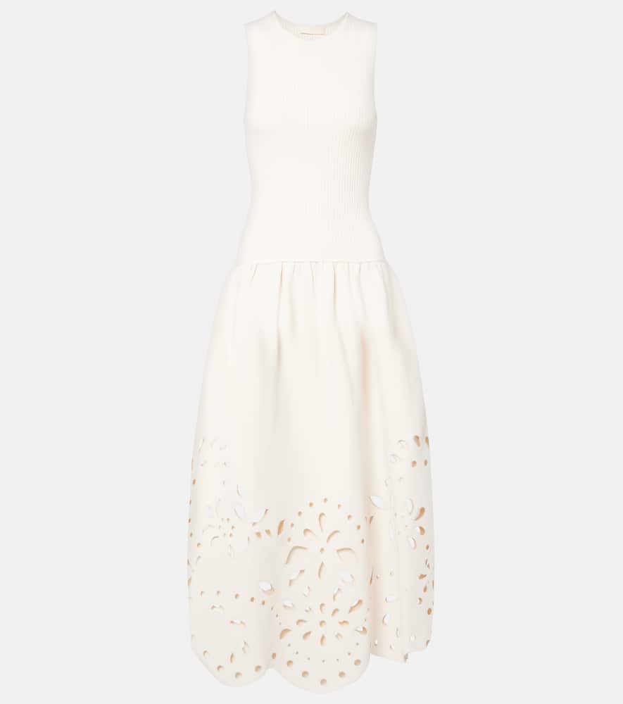 Rosaline broderie anglaise midi dress