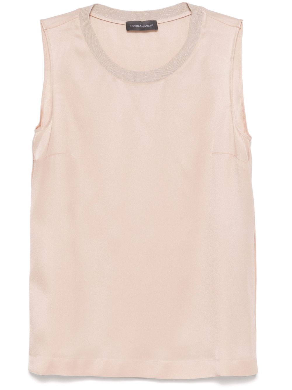 Twill-weave vest - Pink