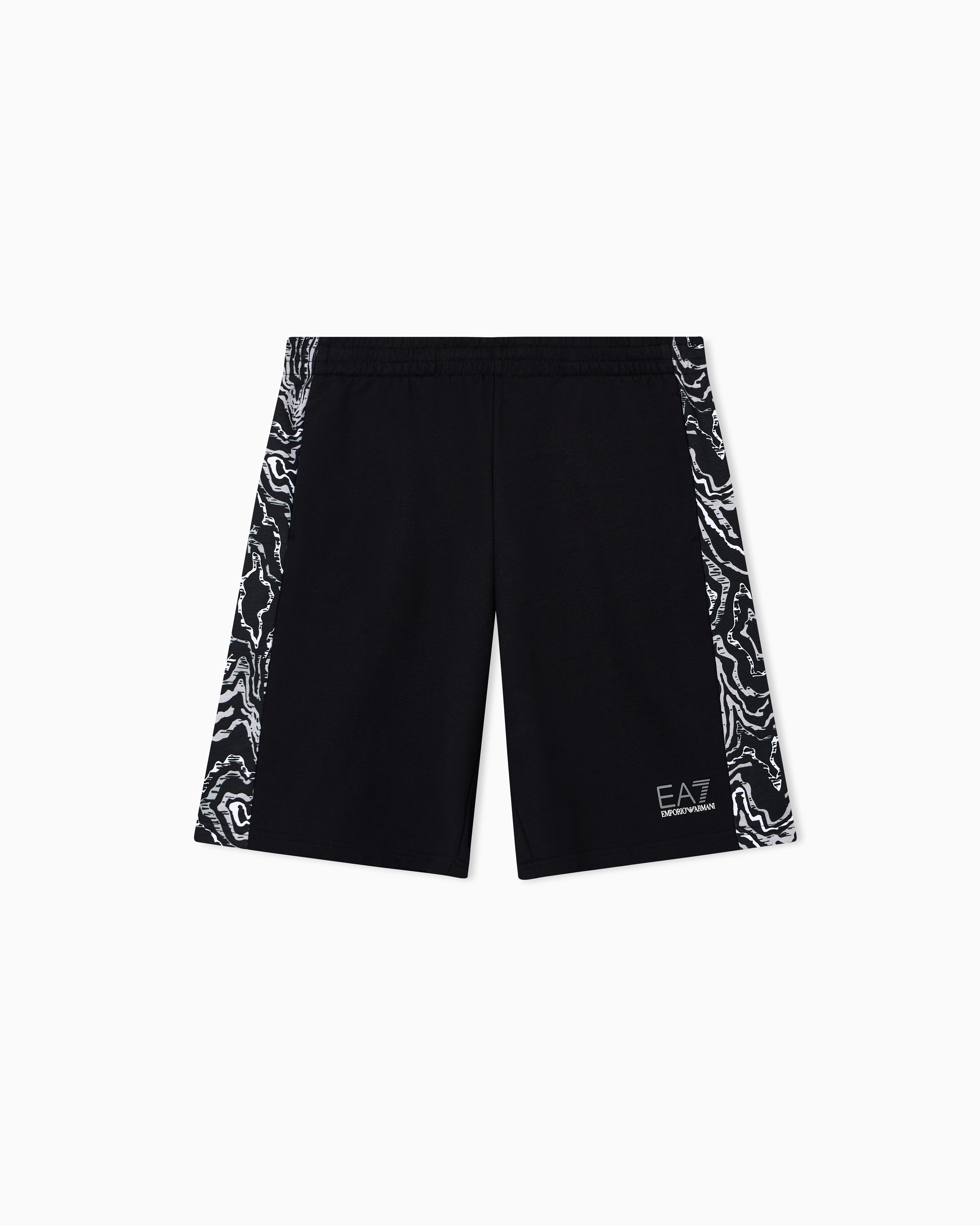 Visibility pure cotton Bermuda shorts