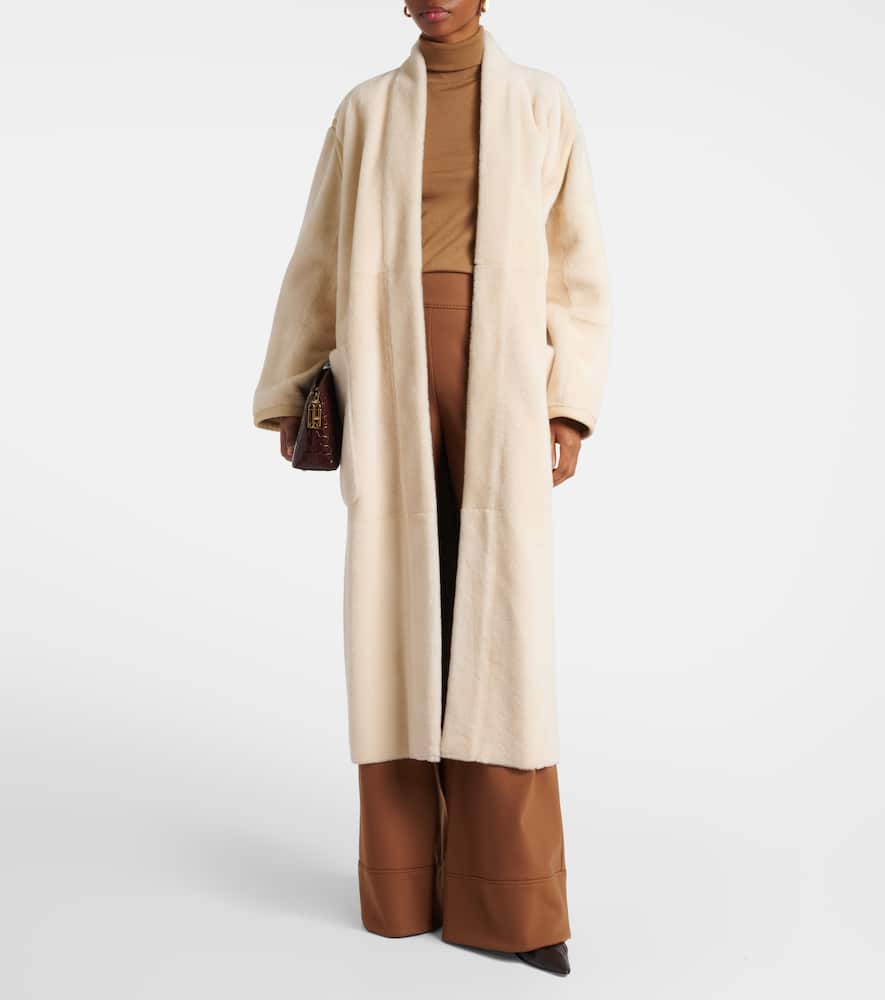 Glassa shearling coat