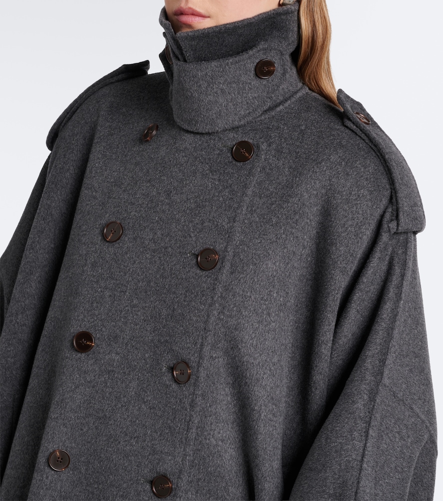 Róhe Wool and cashmere cape