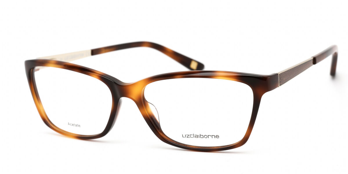Liz Claiborne L 646 0WR9 Occhiali da Vista Tartarugatishell per Donna Solo Montatura