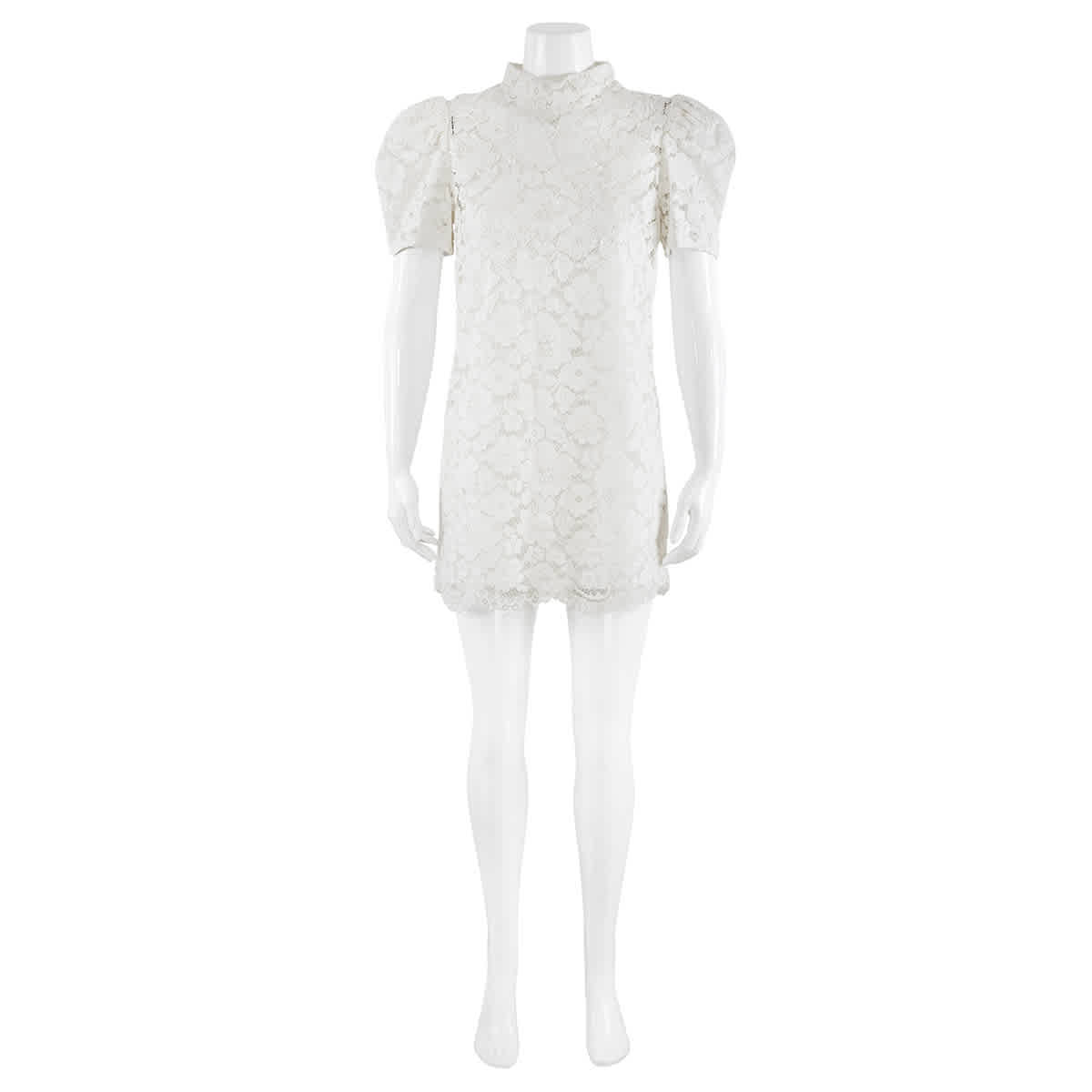 marc jacobs lace mini dress Marc Jacobs | White Floral Lace Mini Dress