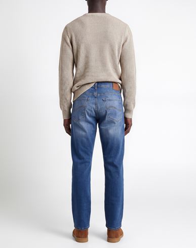 Man Jeans Blue Size 29 Cotton, Elastane