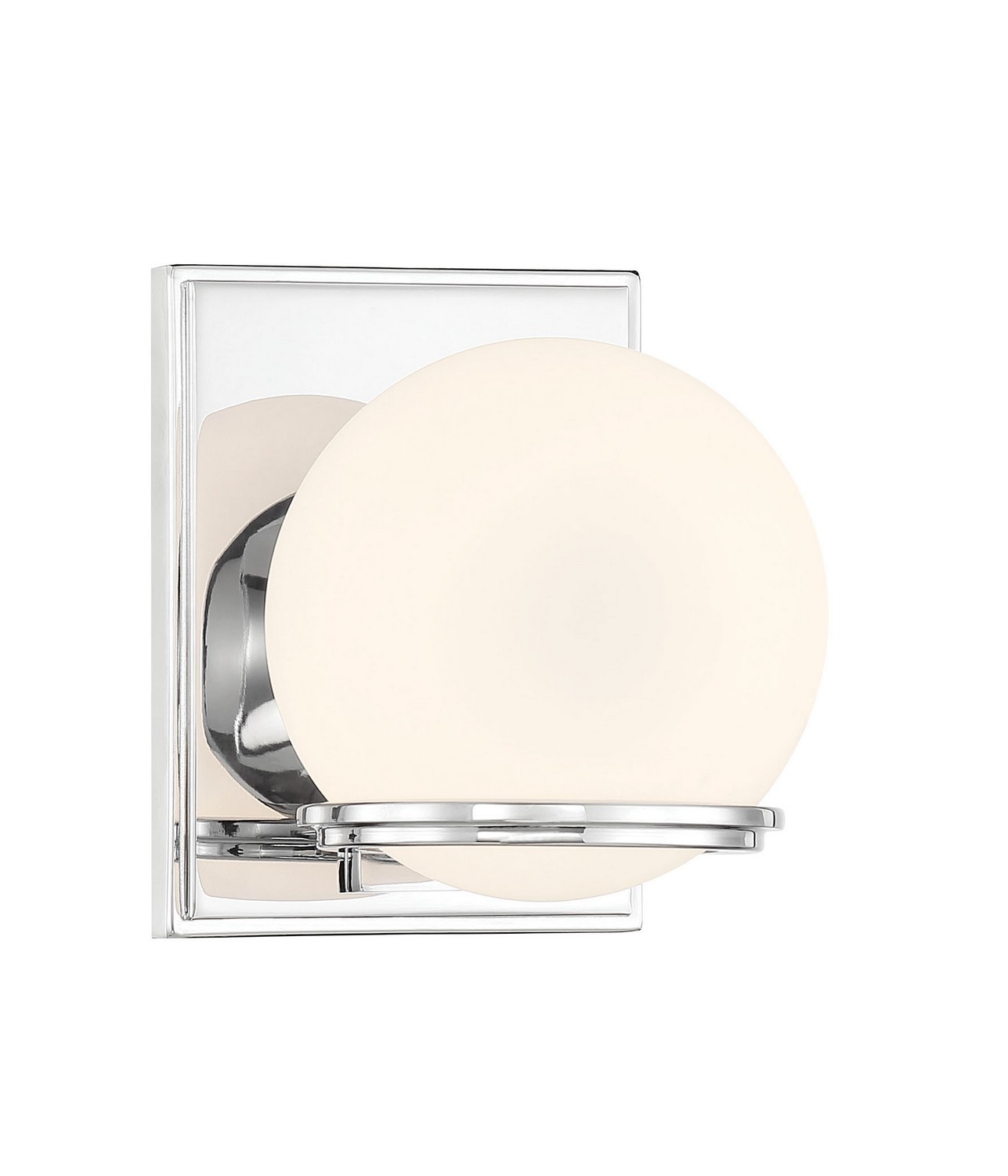 Chrome LED Bathroom Vanity Light from the Hollywood Nights Collection
