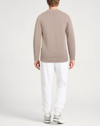 Man Sweater Sand Size 42 Wool, Viscose, Polyamide