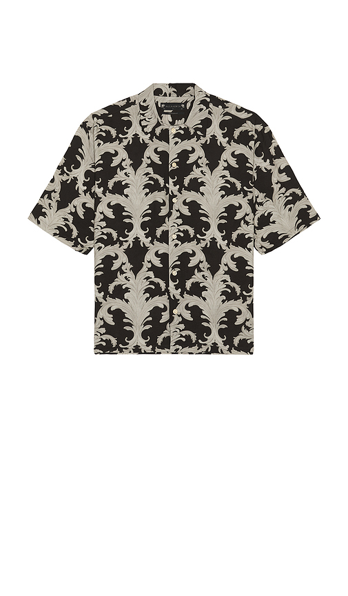 ALLSAINTS Motif Shirt in Black. - S also in