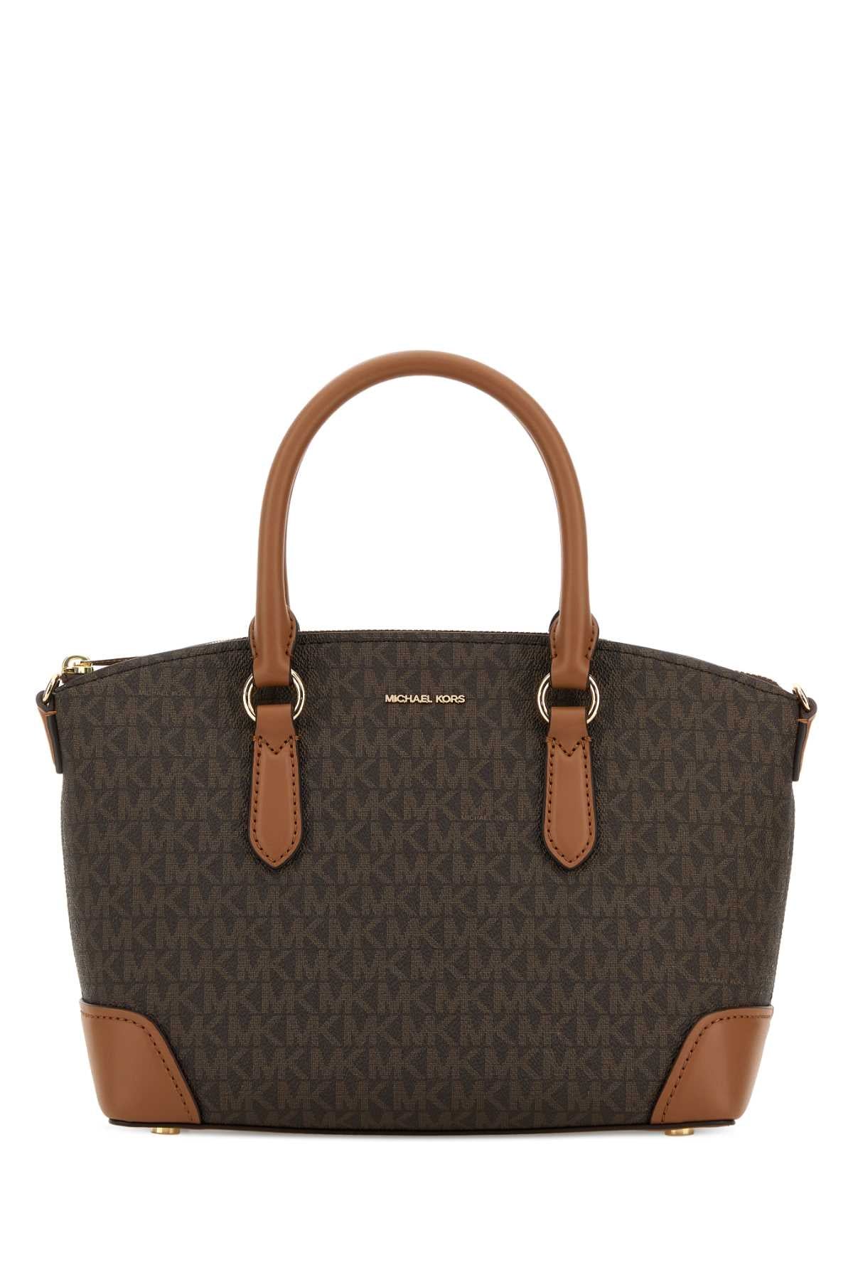Dome Shoulder Bag — Brown