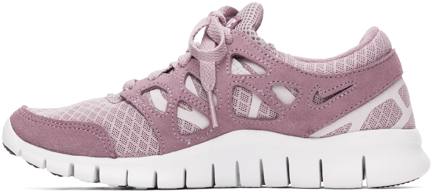 Purple Free Run 2 Low-Top Sneakers