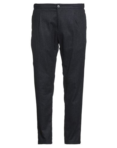 At. p.co Man Pants Navy Size 28 Virgin Wool, Polyester, Elastane