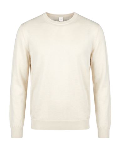 Man Sweater Ivory Size S Wool
