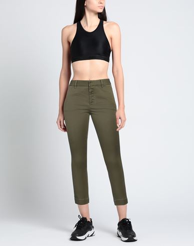 Woman Pants Military green