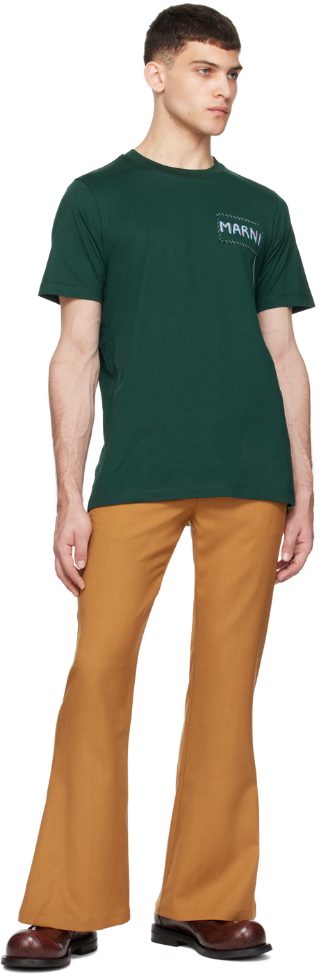 Marni Green Patch T-Shirt