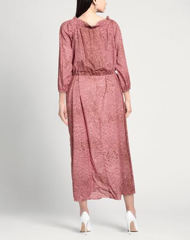 Woman Maxi dress Pink Size 6 Cotton