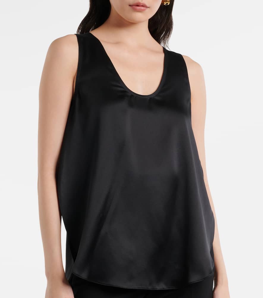 Filly silk tank top